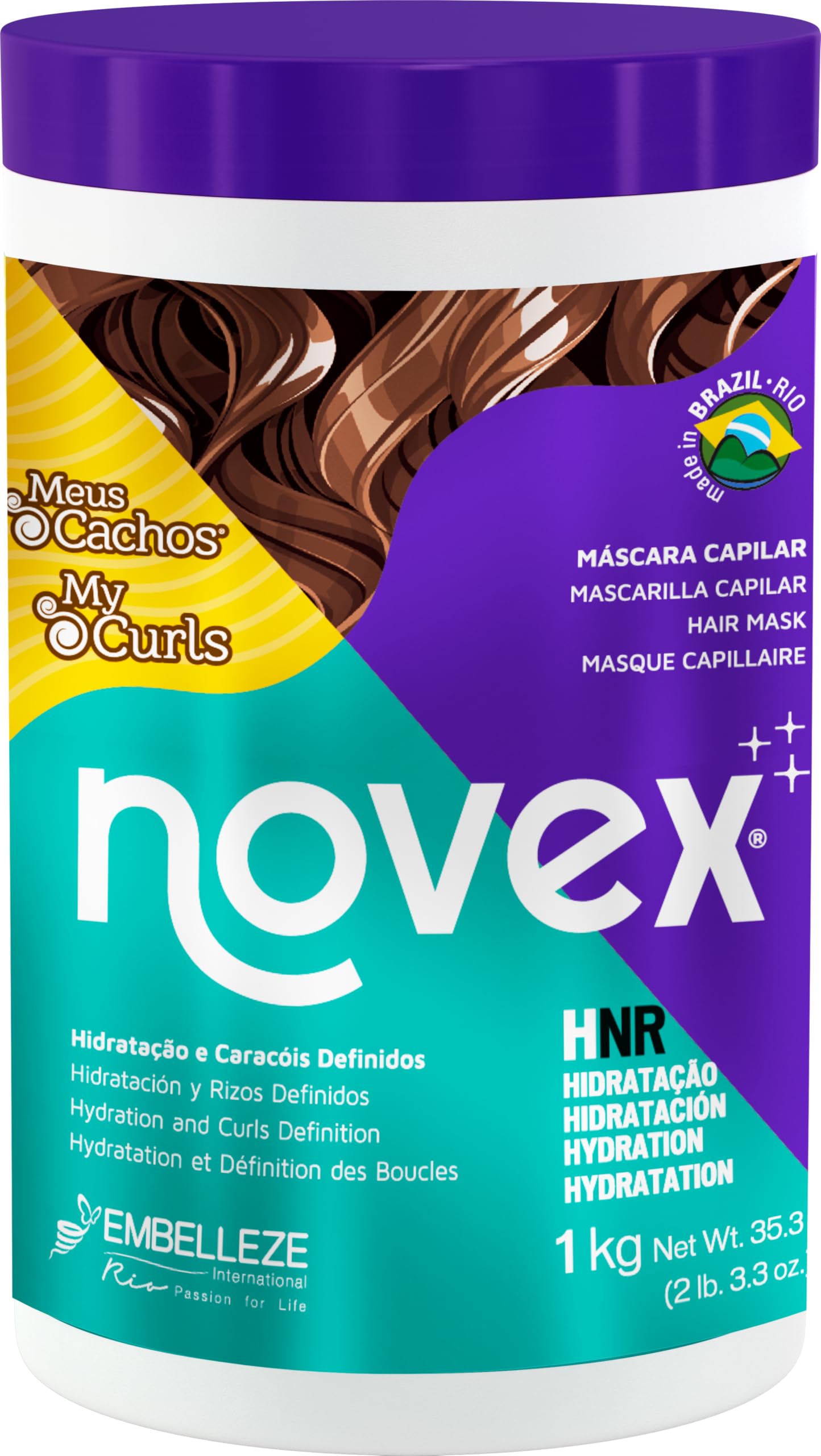 Amazon.com: Novex My Curls Deep Conditioning Mask, 35 oz